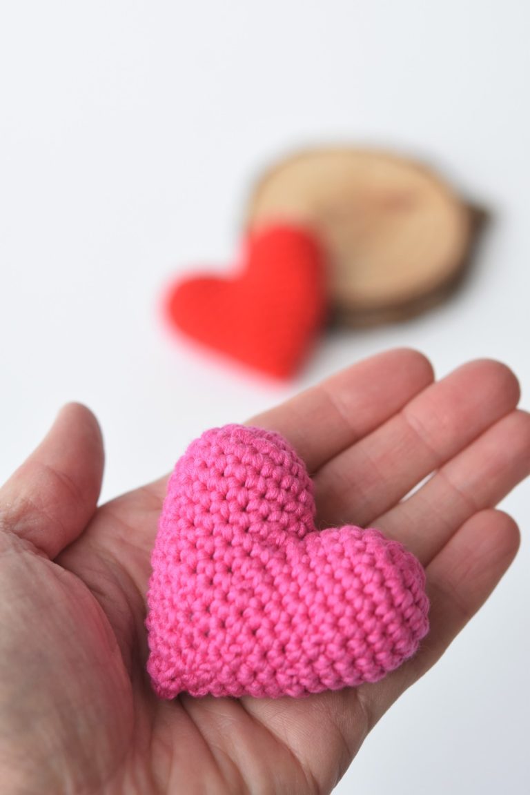 Amigurumi Heart Free Pattern Diy Valentines Gift Lilleliis