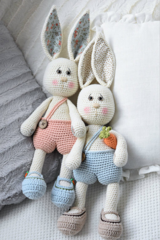Amigurumi Sissy Bunny | Intermediate crochet pattern | lilleliis