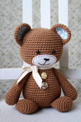 Amigurumi Smugly bear pattern | Beginner friendly easy skill level ...