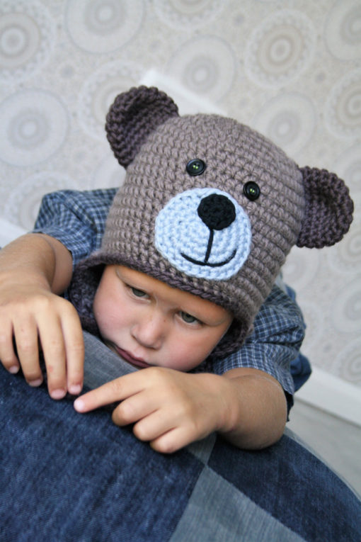 teddy bear hat for cat