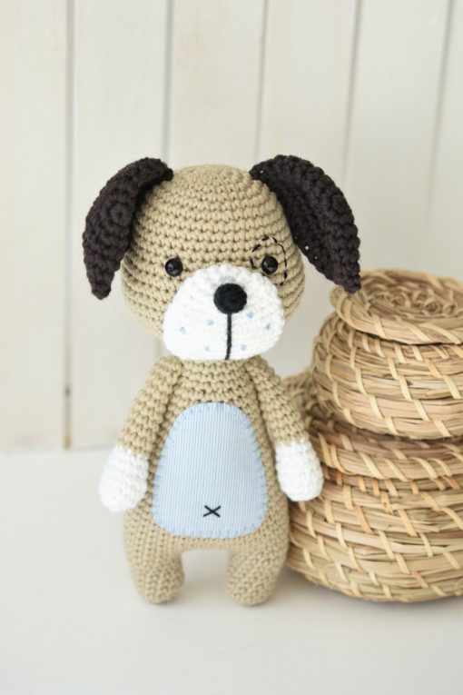 New amigurumi puppy pattern under construction | lilleliis