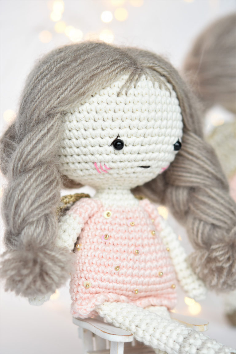 Little angel doll pattern Amigurumi crochet dolls lilleliis