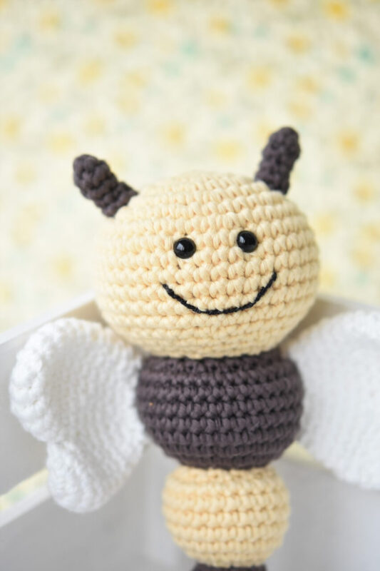 Bug rattles - amigurumi pattern | Crochet baby toy | lilleliis