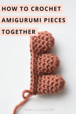 Crocheting amigurumi pieces together - tutorial (video) | lilleliis