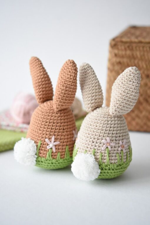 Spring bunny - amigurumi pattern | DIY Easter bunny eggs | lilleliis