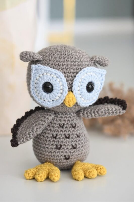 Bubo the Owl | Amigurumi owl pattern | lilleliis