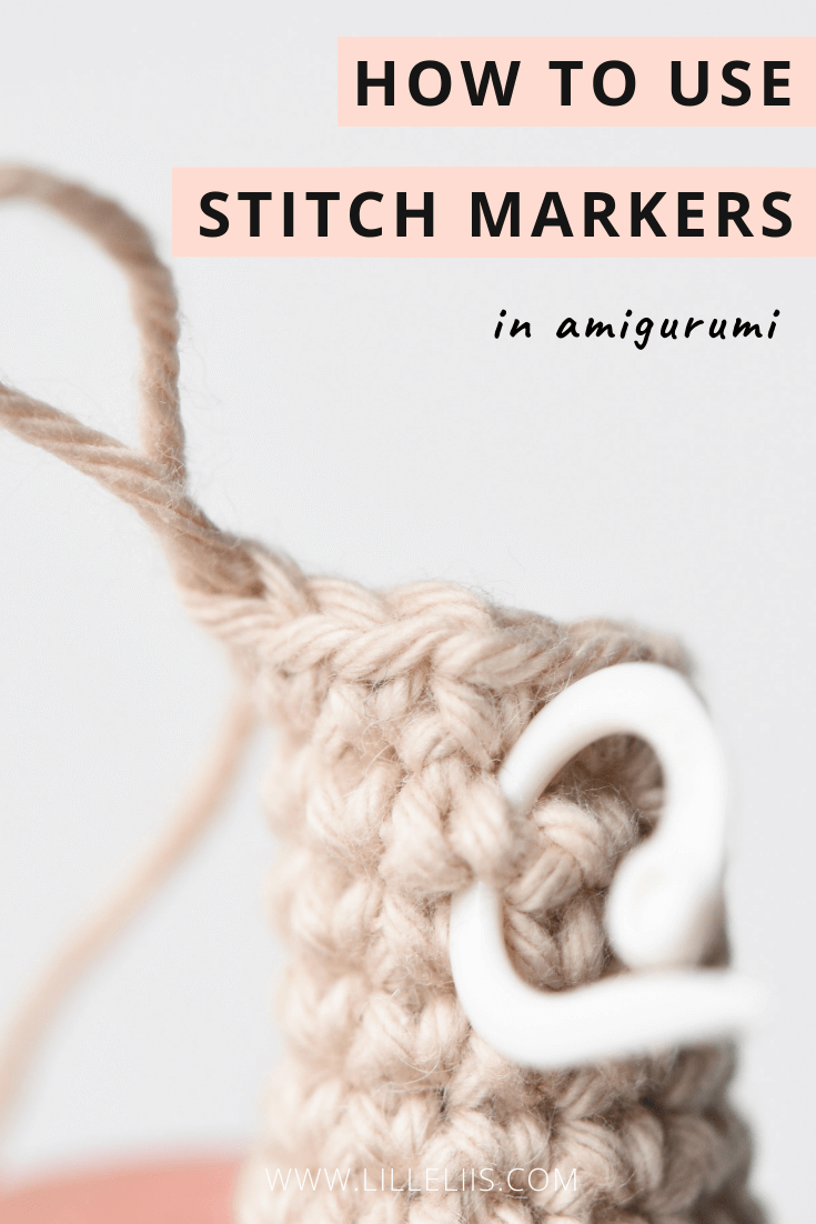 How to use a stitch marker for Amigurumi - mycrochetchums