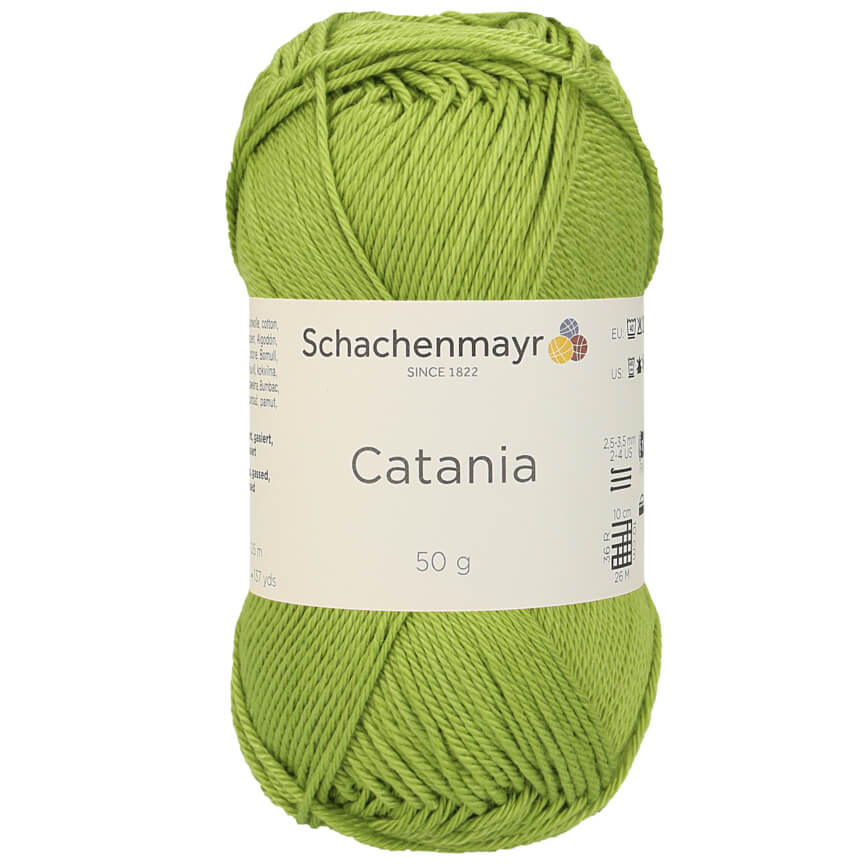 Schachenmayr Catania Trend 50g Yarn, Green - 00506 - Hobiumyarns in 2023
