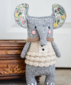 crochet elephant girl