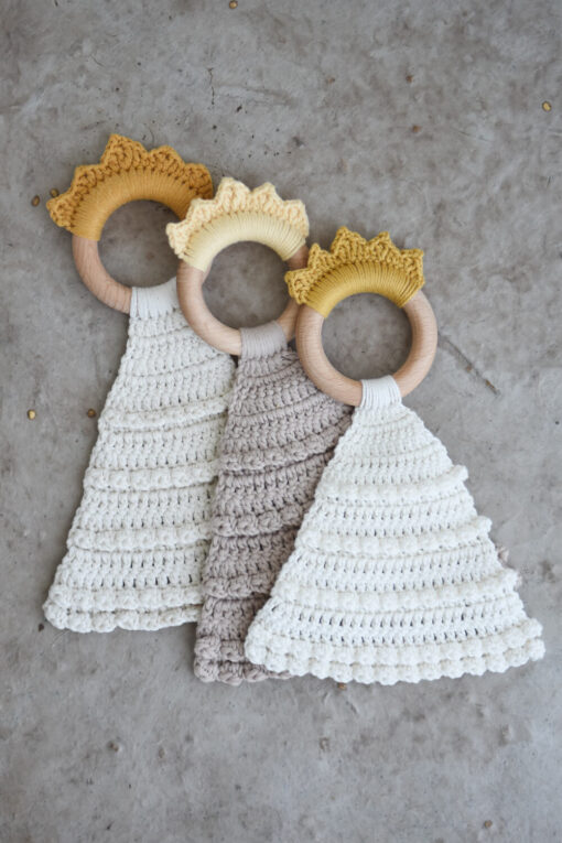 crochet teething rings