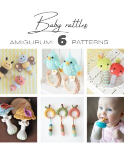 amigurumi baby rattles pattern bundle