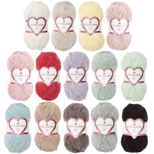 Rico Creative Chenillove chenille yarn