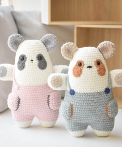 Soft Panda Bear - amigurumi pattern