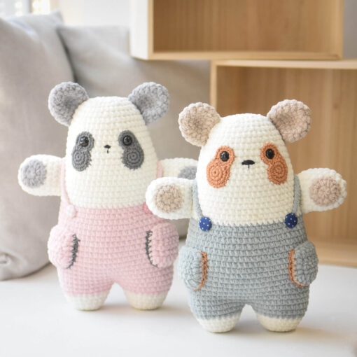 Soft Panda Bear - amigurumi pattern